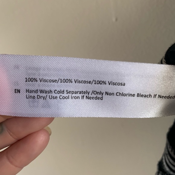 BAND OF GYPSIES RUFFLED HIGH LOW DRESS M - Picture 10 of 11